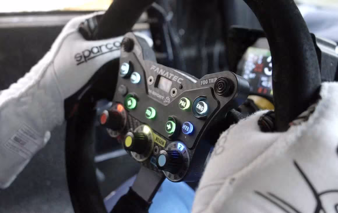 Fanatec Podium Button Module Rally while playing